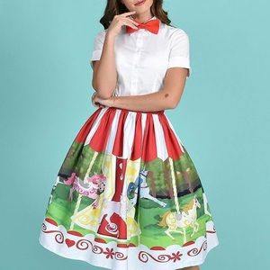 Unique vintage Mary Poppins skirt